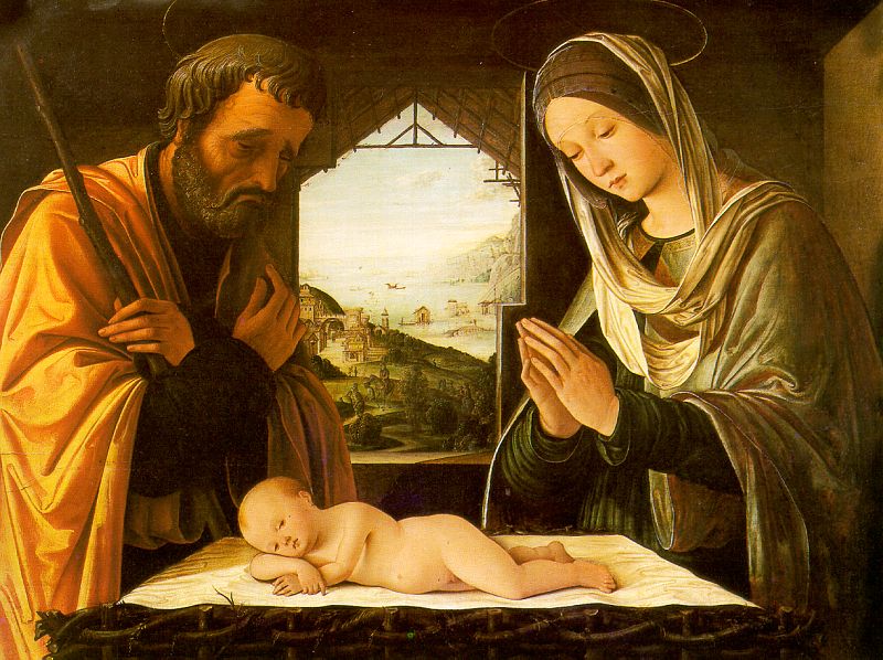 Lorenzo  Costa Nativity